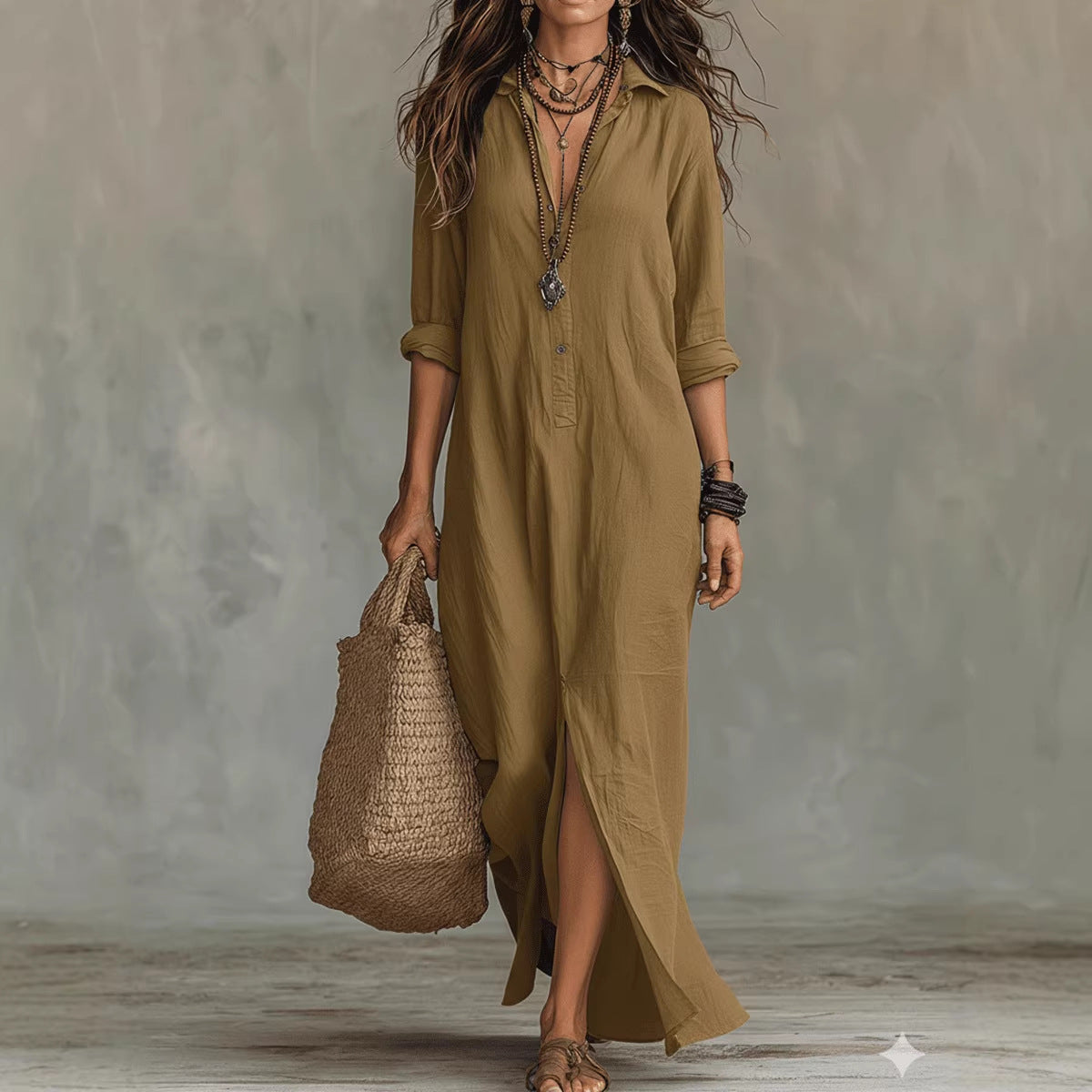 Willow | Vestido largo fluido