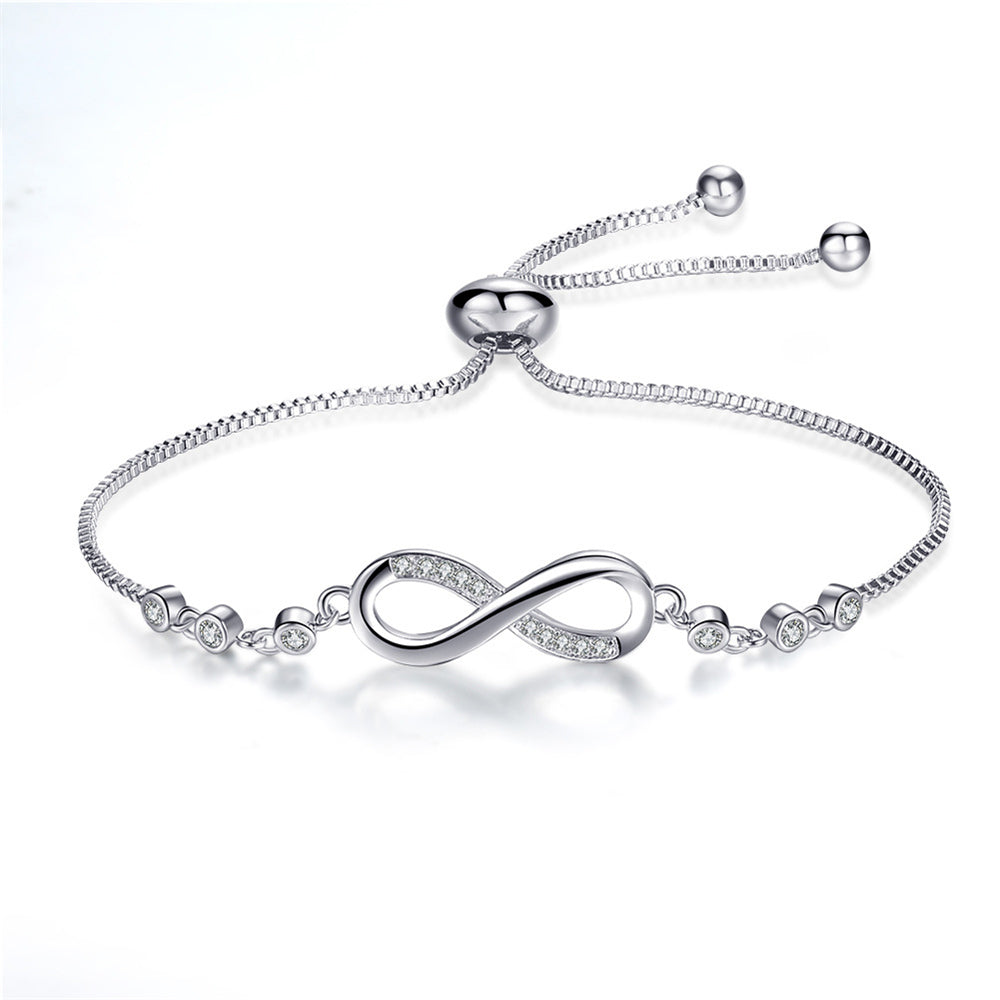 Pulsera infinito ajustable