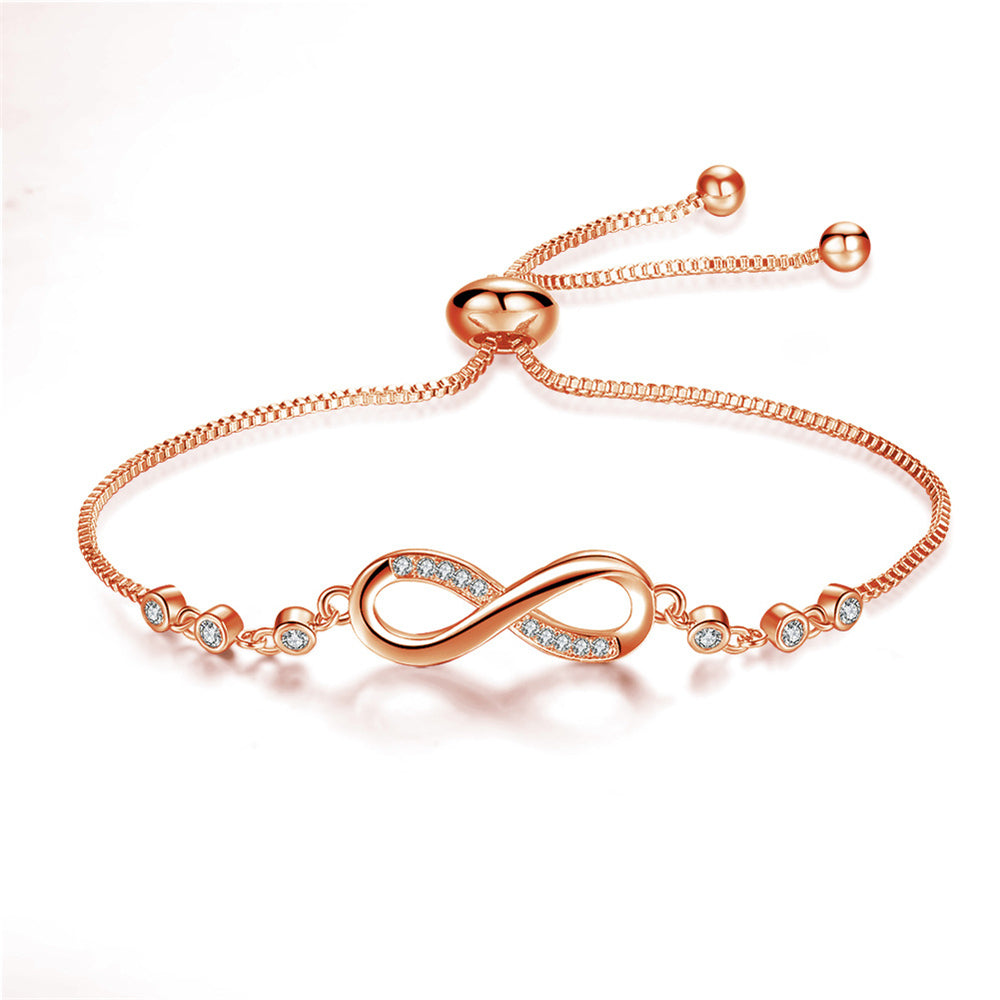 Pulsera infinito ajustable