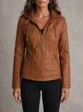 Nella | Chaqueta con capucha y cremallera
