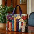 Bolso shopper acolchado para amantes de los libros