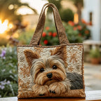 Bolso con yorkshire adorable