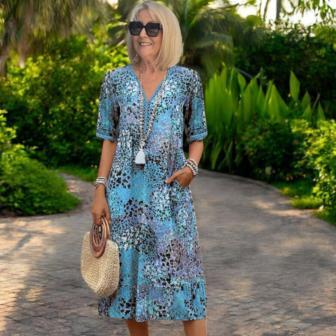 Iris | Vestido ligero y fluido que favorece