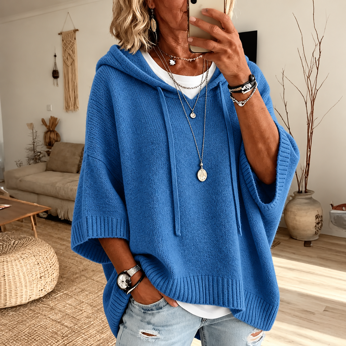 Marlene | Jersey oversize con capucha