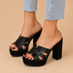 Elena | Zapatos de tacón con plataforma, elegancia sin esfuerzo