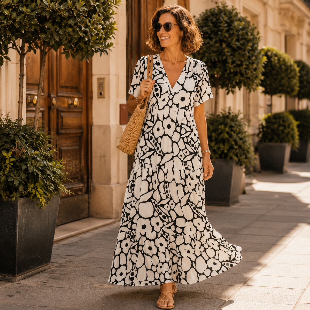 Elaine | Vestido bohemio elegante