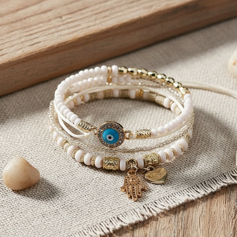 Pack de pulseras Hamsa