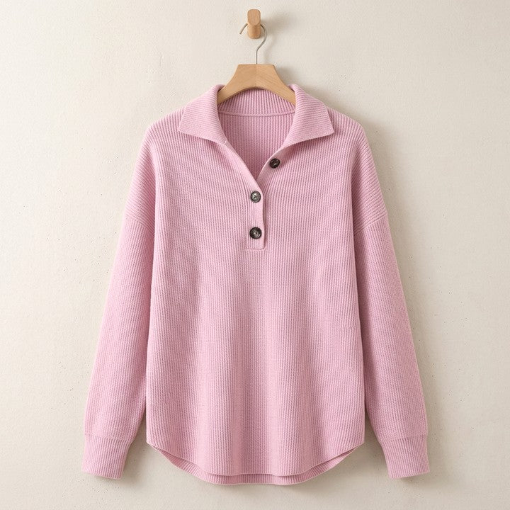 Constance | Jersey con cuello polo y botones