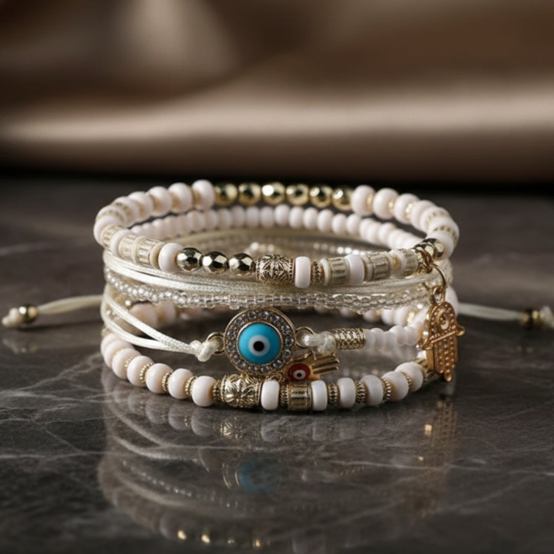 Pack de pulseras Hamsa