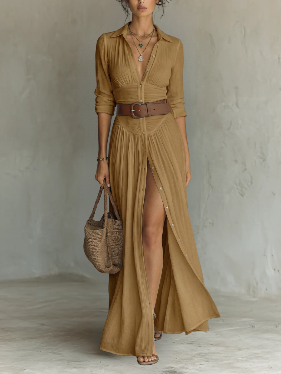 Joanne | Vestido informal con cuello