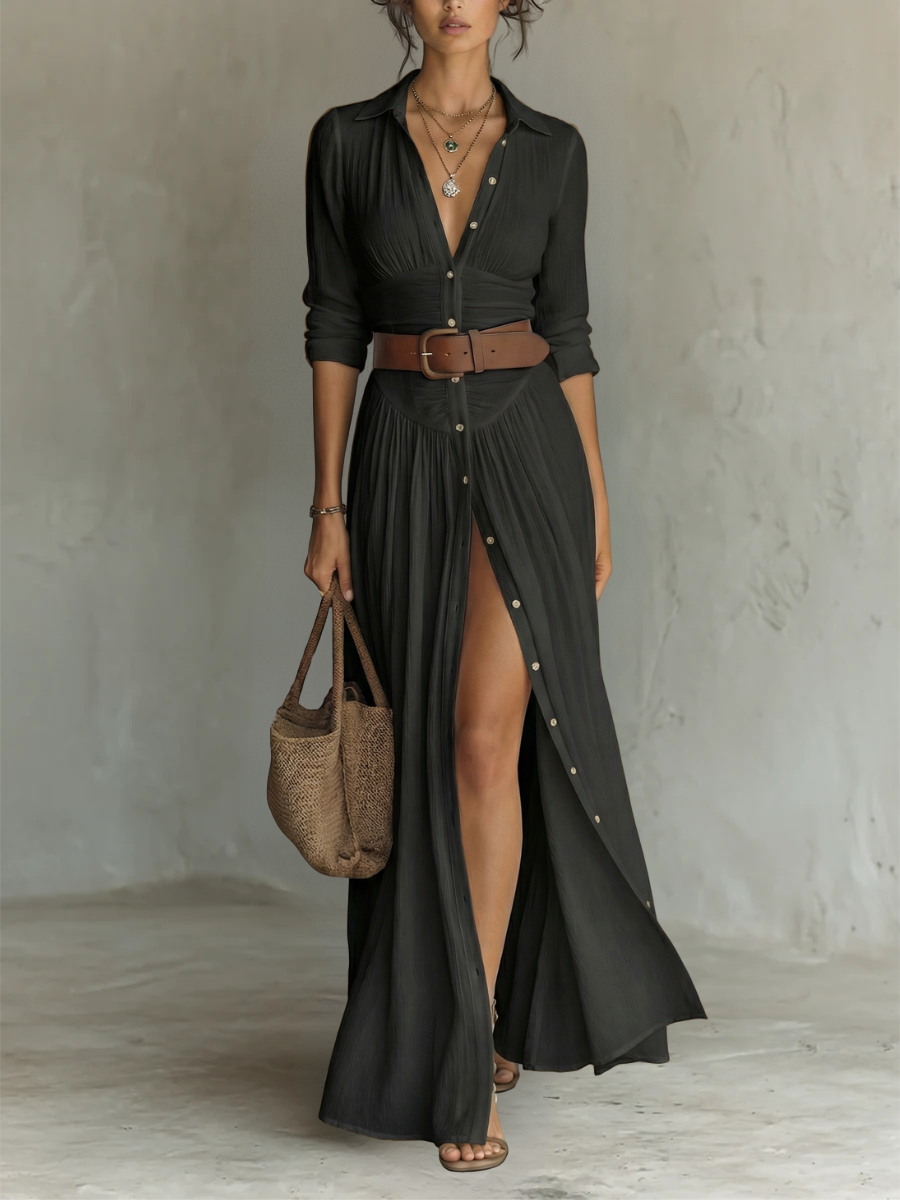 Joanne | Vestido informal con cuello