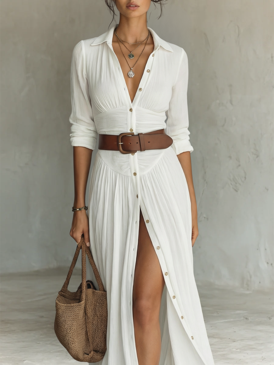 Joanne | Vestido informal con cuello