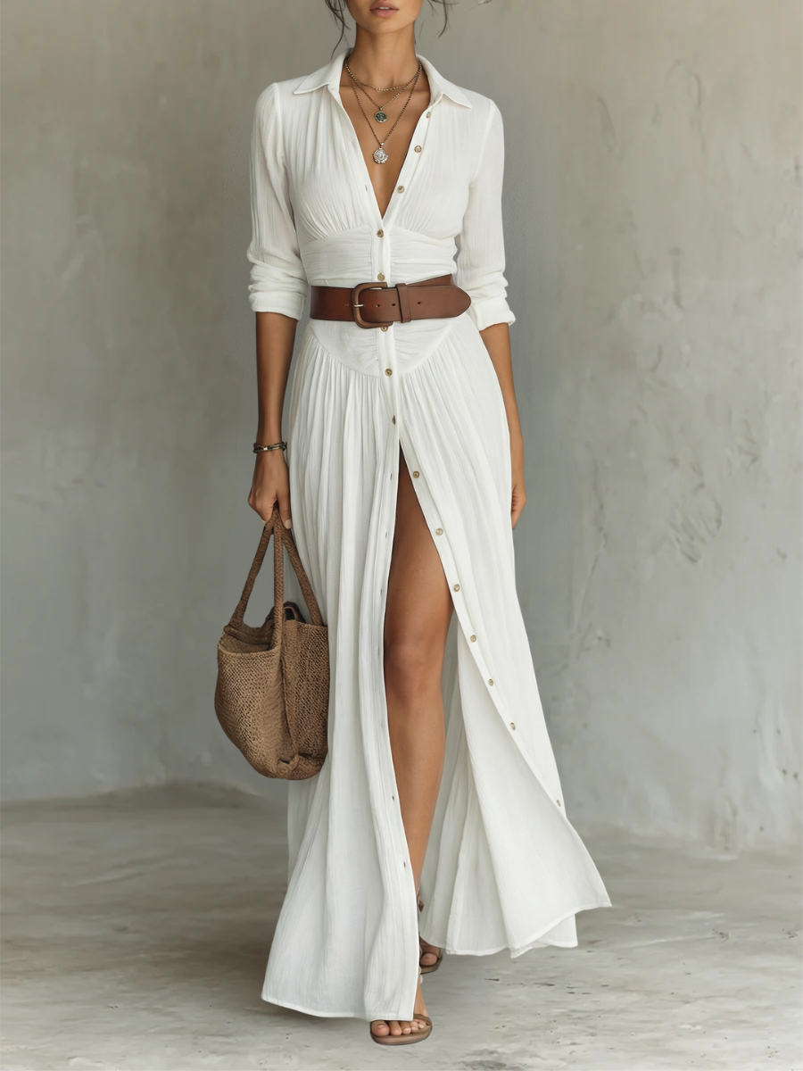 Joanne | Vestido informal con cuello