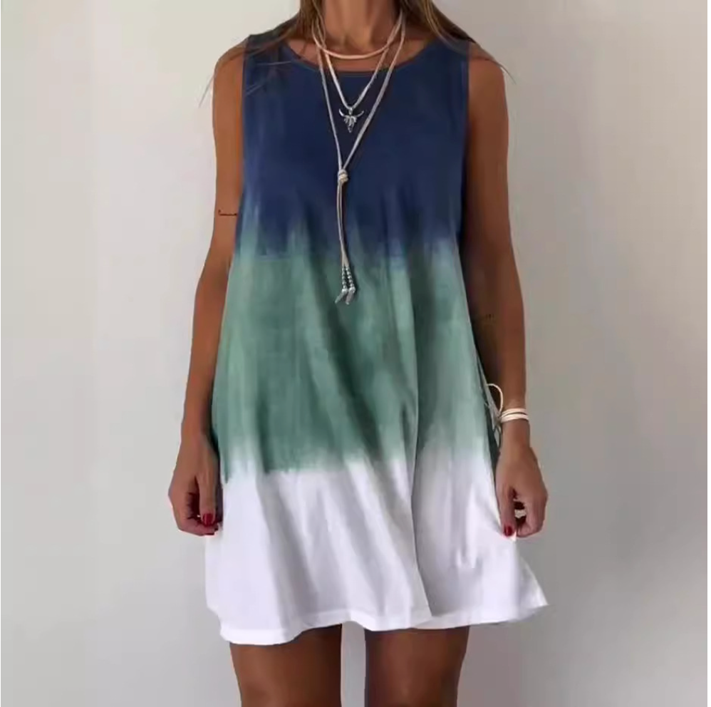 Josiee | Vestido tie-dye en degradado