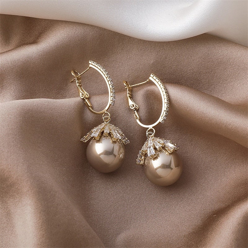 Malia | Pendientes de perla