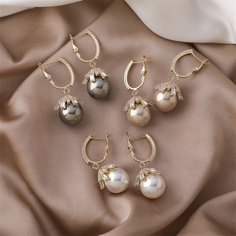 Malia | Pendientes de perla