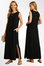 Mira | Vestido largo fluido
