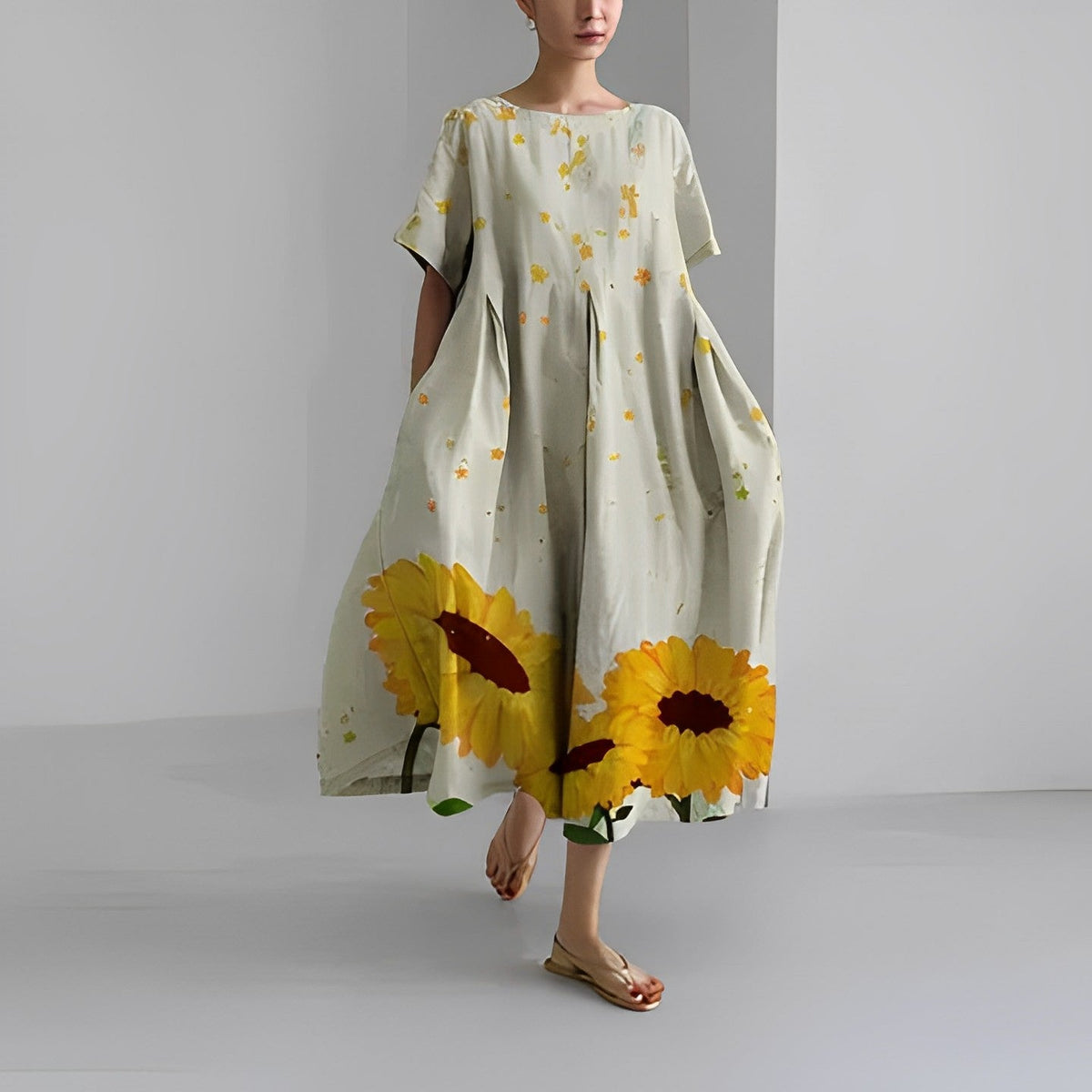 Daisy | Vestido largo holgado