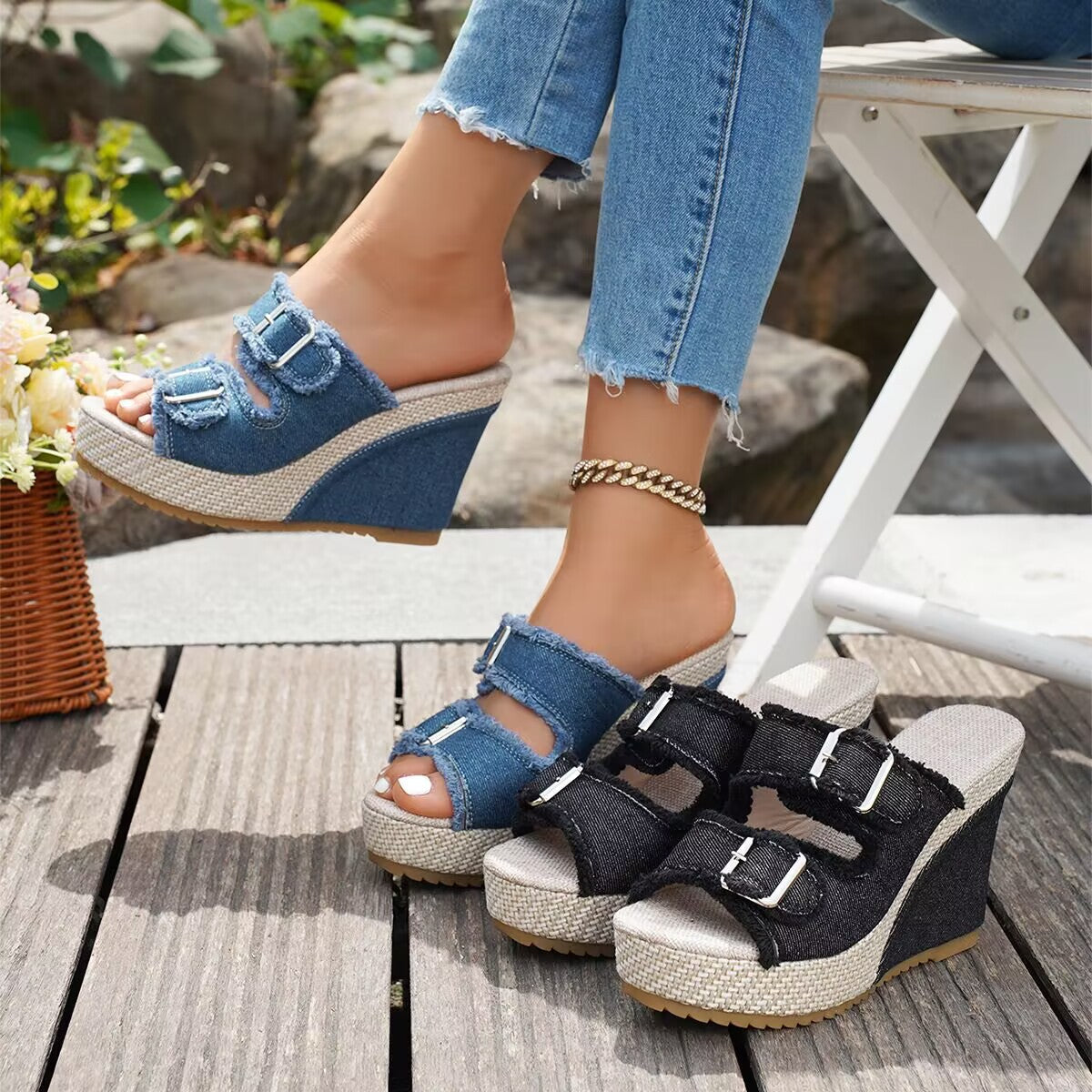Elara | Sandalias de cuña
