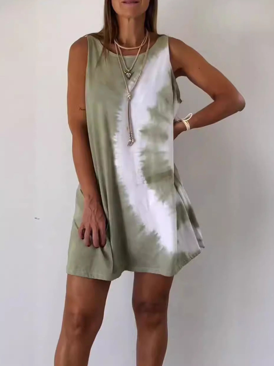 Josiee | Vestido tie-dye en degradado