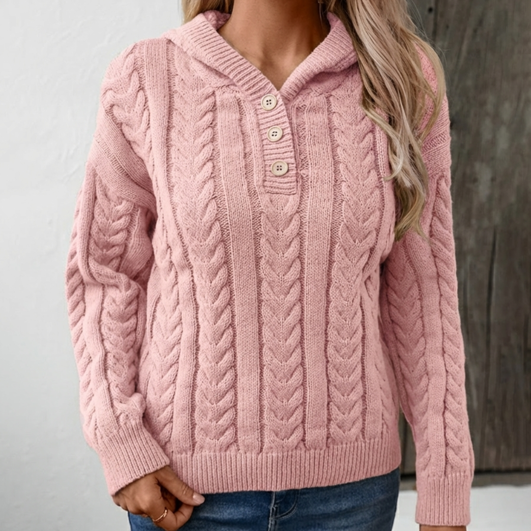 Talbot | Jersey henley acogedor y chic