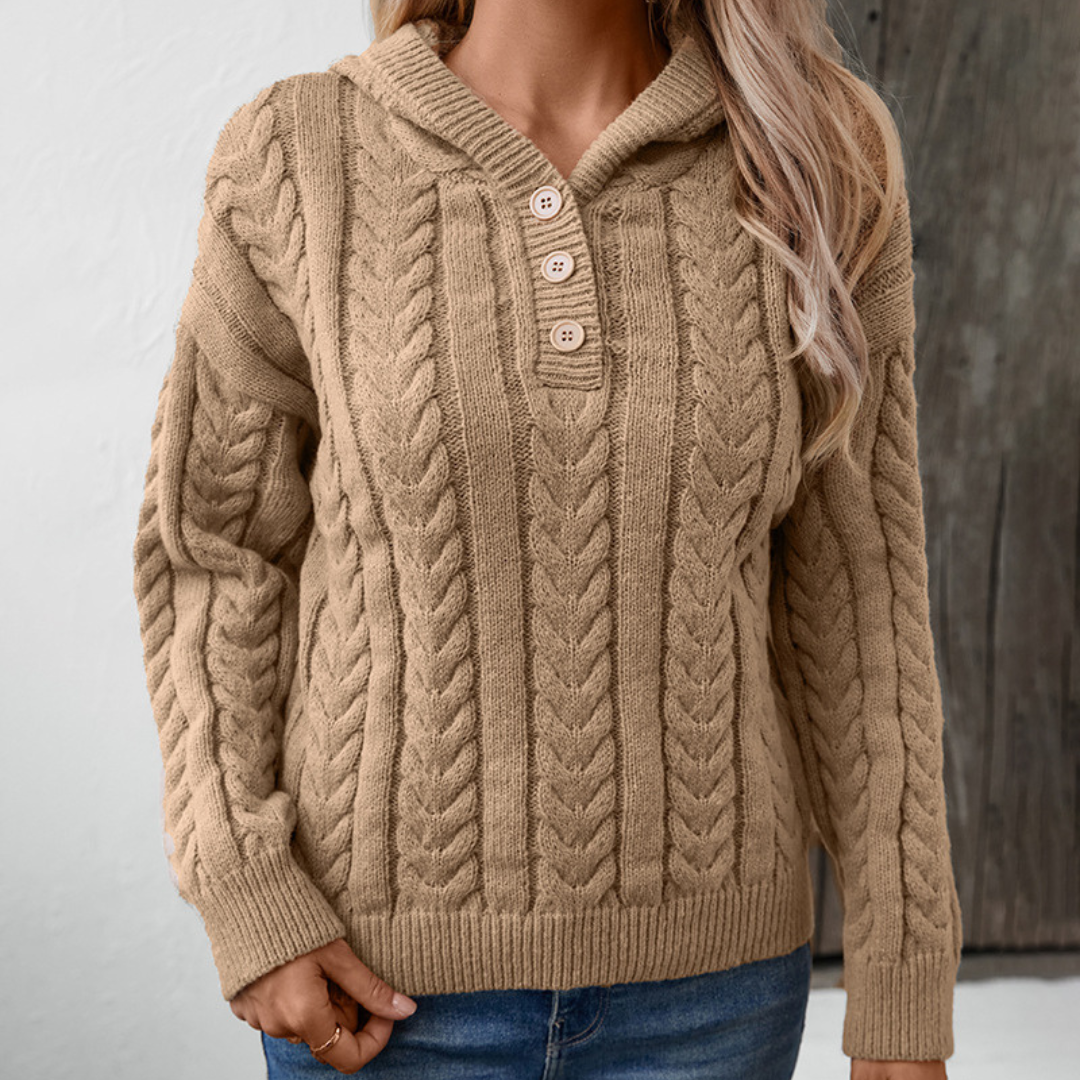 Talbot | Jersey henley acogedor y chic
