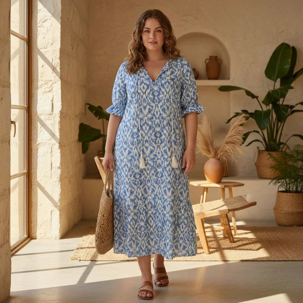 Rosalinde | Vestido boho que disimula la tripa