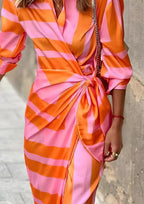 Ollivia | Vestido camisero entallado