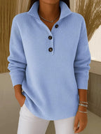 Constance | Jersey con cuello polo y botones