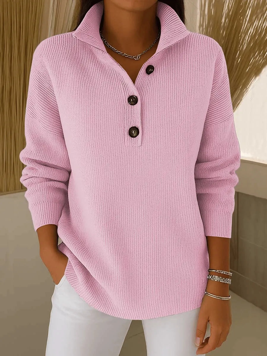 Constance | Jersey con cuello polo y botones