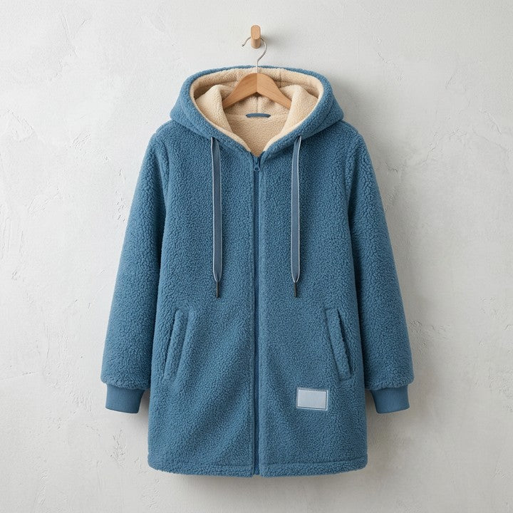Phoebe | Chaqueta acogedora con capucha