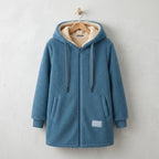 Phoebe | Chaqueta acogedora con capucha
