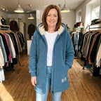 Phoebe | Chaqueta acogedora con capucha