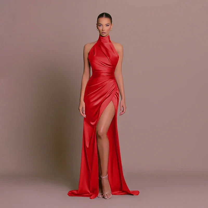 Liviah | Vestido elegante con abertura