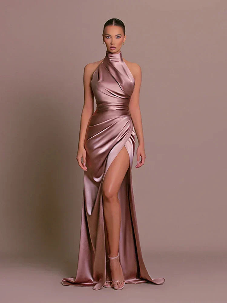 Liviah | Vestido elegante con abertura