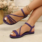 Freya | Sandalias con tiras elásticas