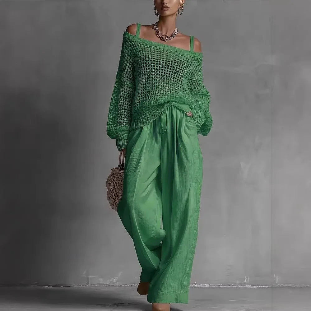Claribel | Conjunto elegante de dos piezas
