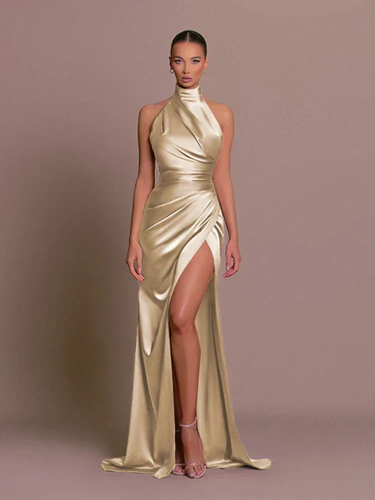Liviah | Vestido elegante con abertura