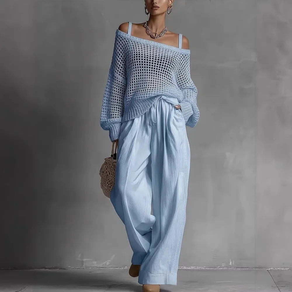 Claribel | Conjunto elegante de dos piezas