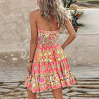 Loxlie | Vestido de espalda descubierta
