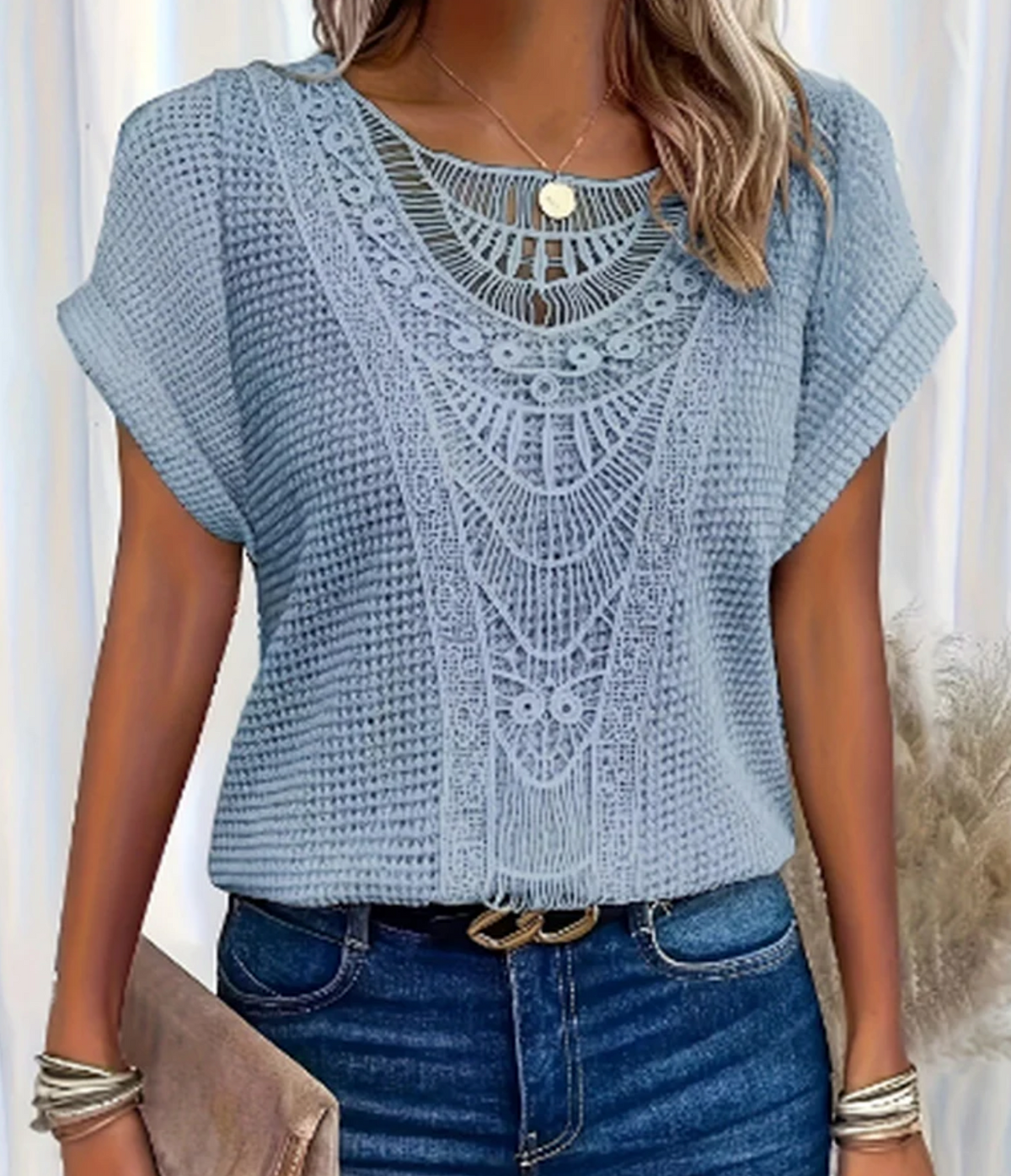 Vivi | Blusa elegante de estilo ibicenco