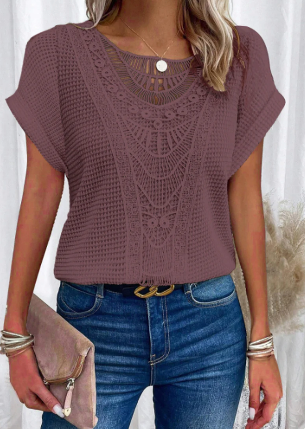 Vivi | Blusa elegante de estilo ibicenco