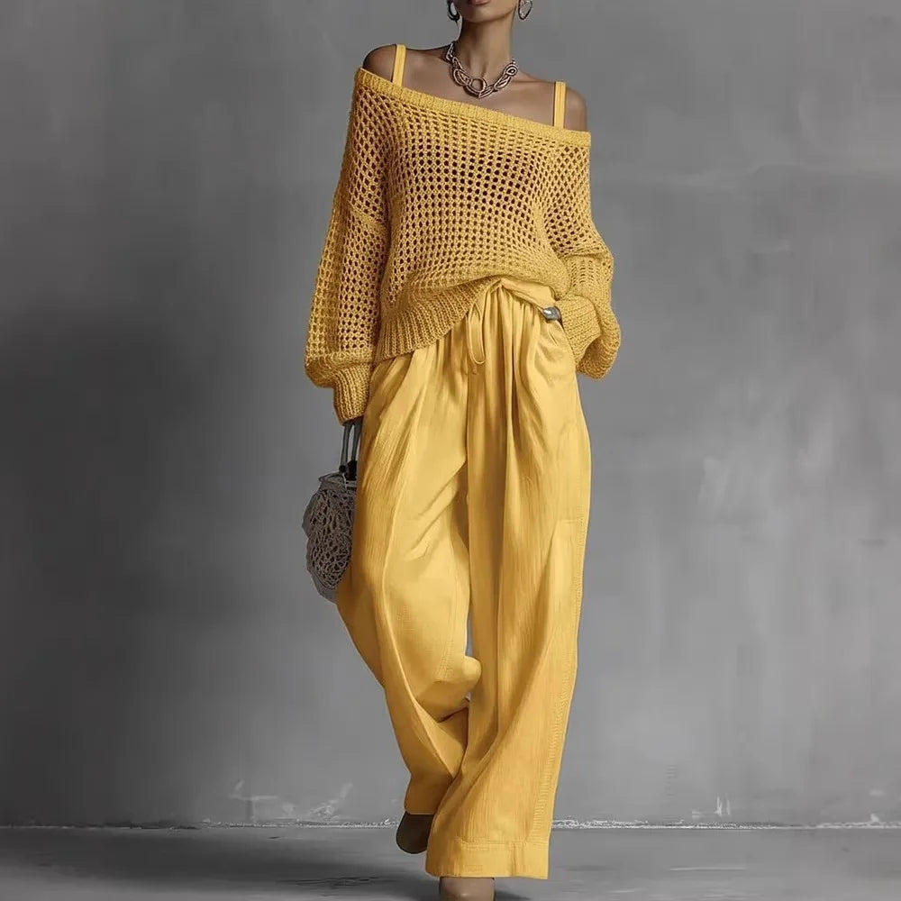 Claribel | Conjunto elegante de dos piezas