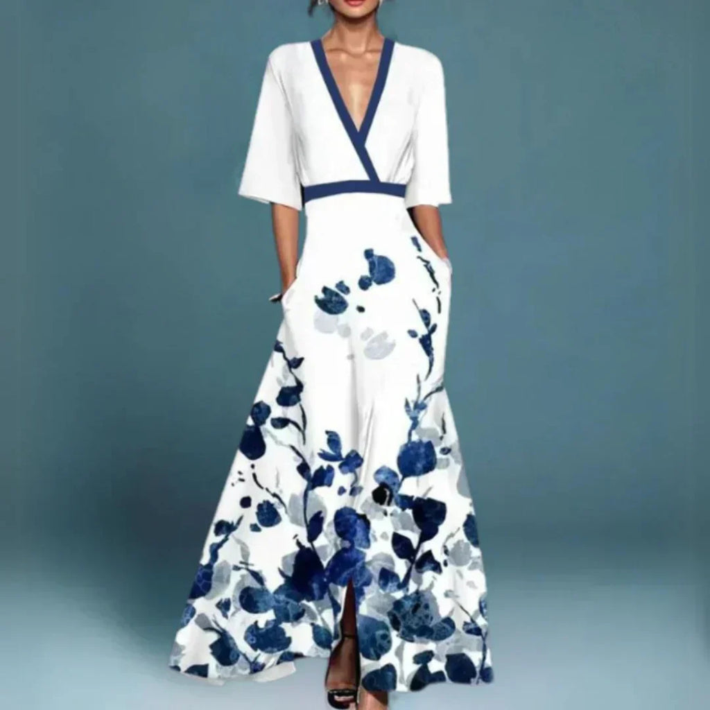 Rubby | Vestido de corte sastre con escote en pico