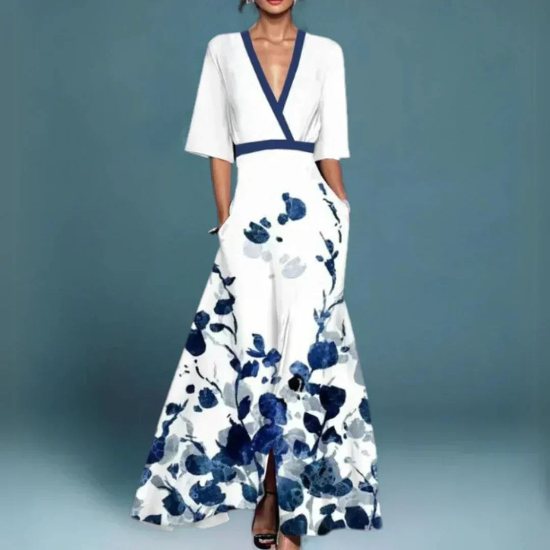 Rubby | Vestido de corte sastre con escote en pico
