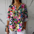 Liora | Blusa vaporosa de mujer con estampado floral