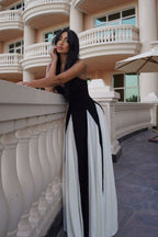 Elianna | Vestido largo con paneles