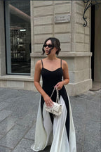 Elianna | Vestido largo con paneles