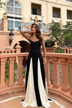 Elianna | Vestido largo con paneles