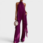 Clara | Conjunto elegante con cuello halter